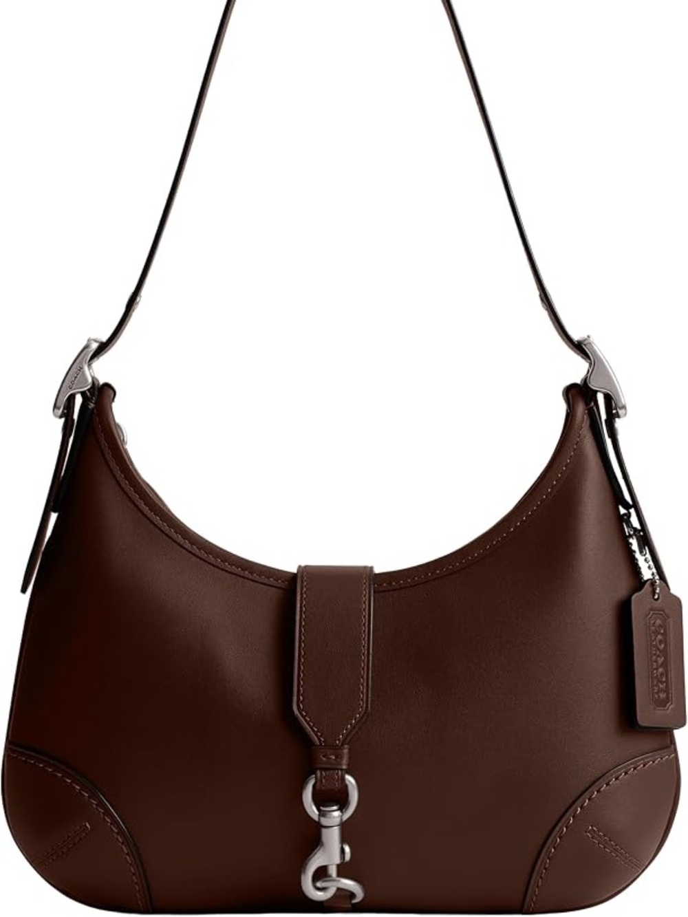 Coach Maple Leather Hamptons Hobo Shoulder Bag